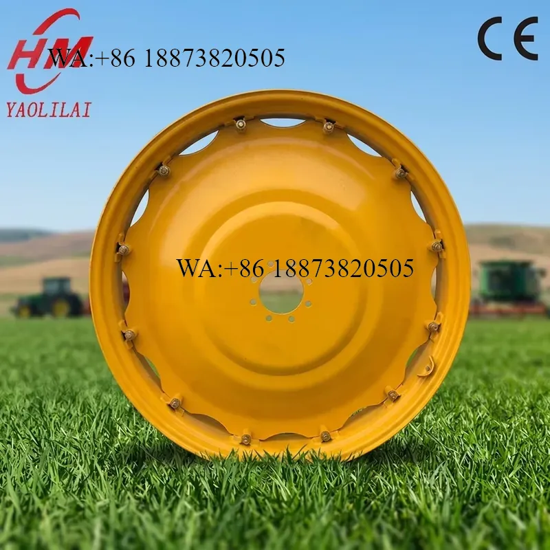 Agriculture Farming Hub - W10x54インチの鋼製リムハブホイール。農業用トラクター用ホイールリム。12.4-54。