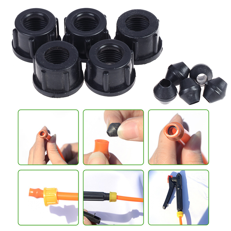 Farming Pipe For Agriculture - 10 個農業用噴霧器チューブコネクタナット 18 ミリメートル内径水道管プラグ農業機器用