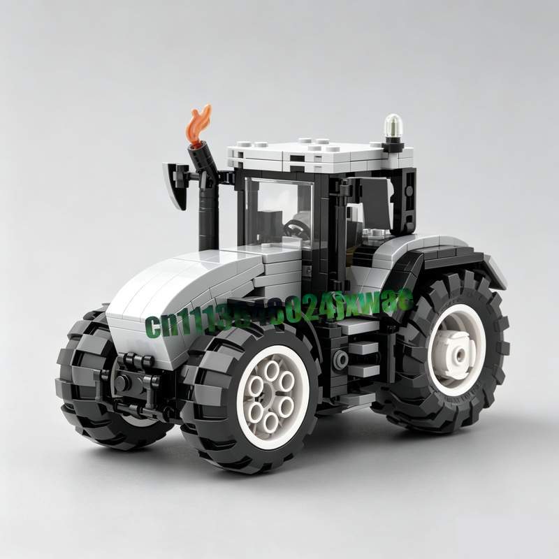 Agriculture Farming Education - 新しい 402 個 MOC ファームトラクター農業車両モデルカスタムパズル DIY