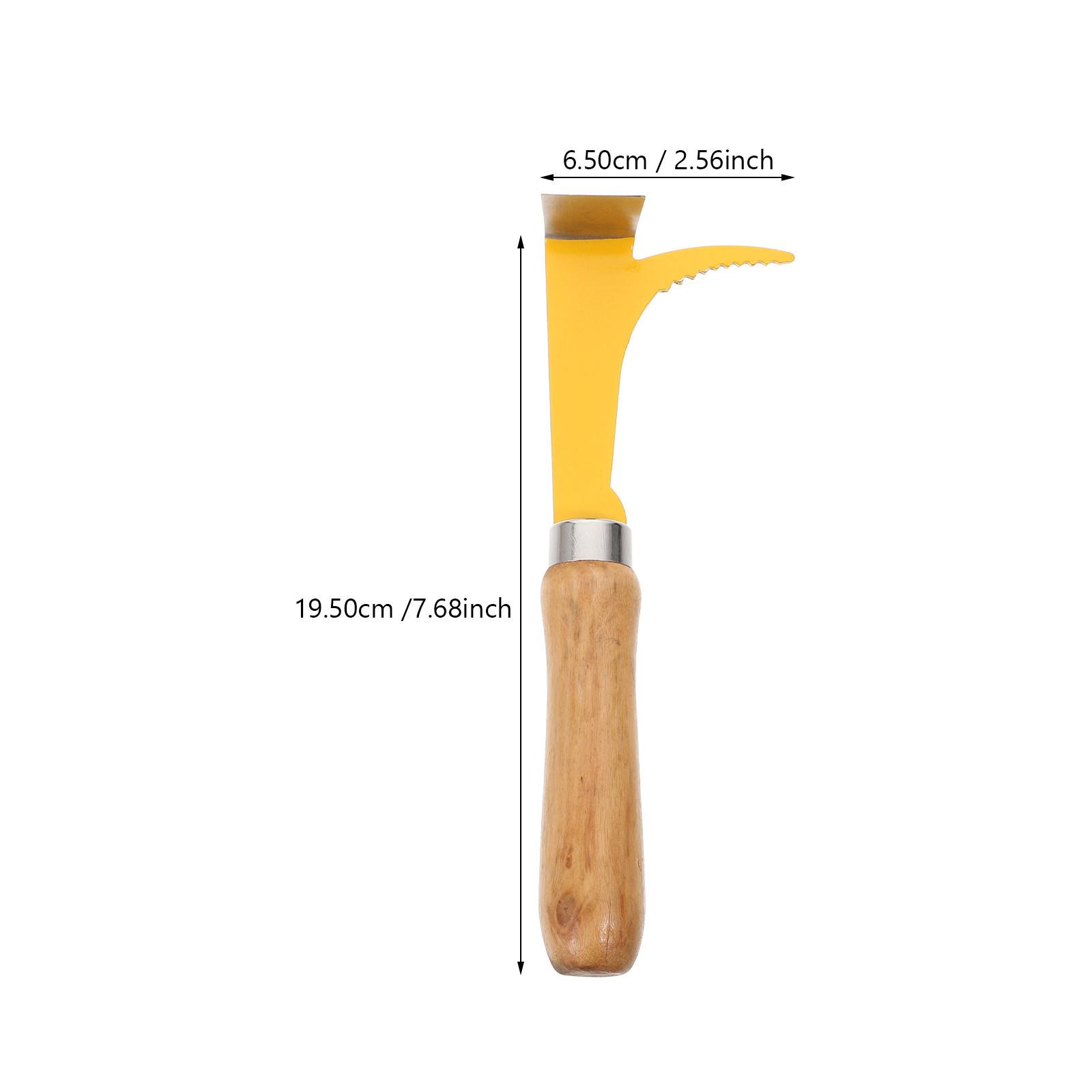ハニカムスクレーパー 2本セット。木製ハンドル、ステンレス製 - Beehive Frame Wax のレビューと価格
