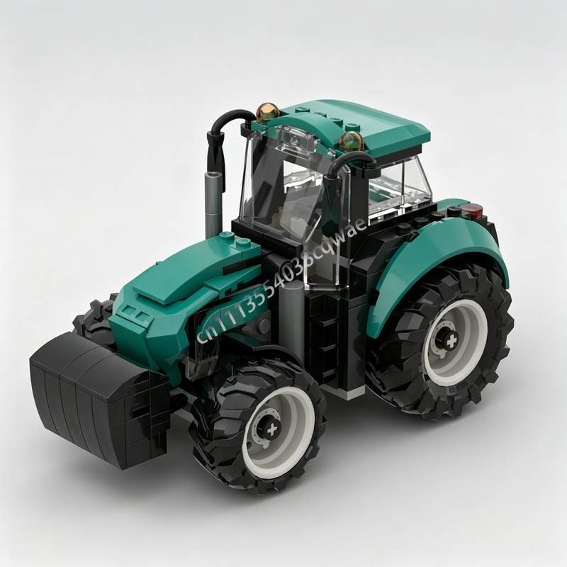 238ピース トラクター バラスト 農業車両 MOC ビルデ - Agriculture Farming Education のレビューと価格