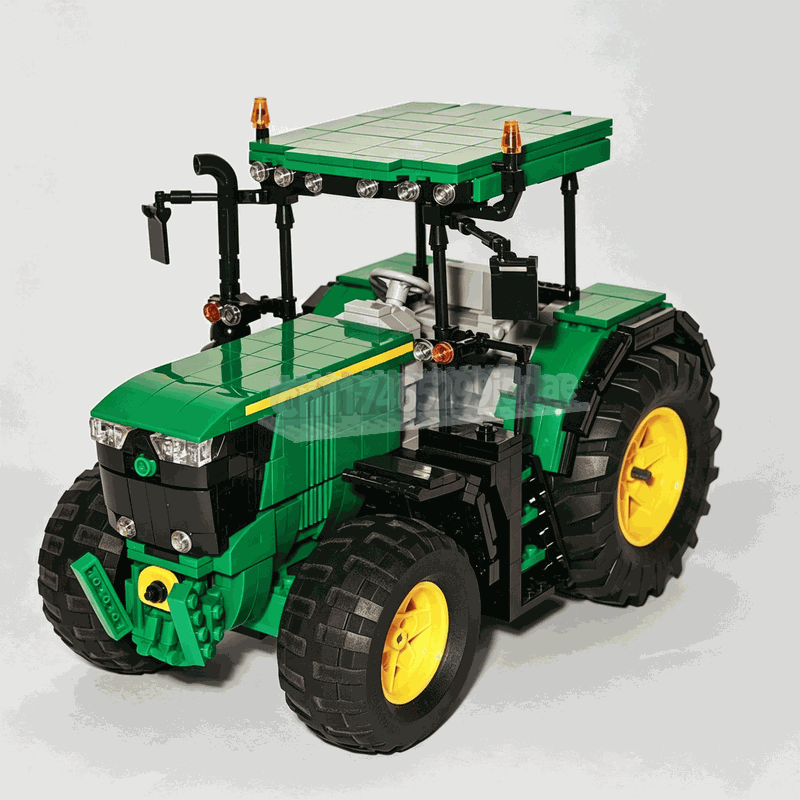 新製品 1013ピース MOC ファームトラクター車両モデル - Agriculture Farming Education のレビューと価格