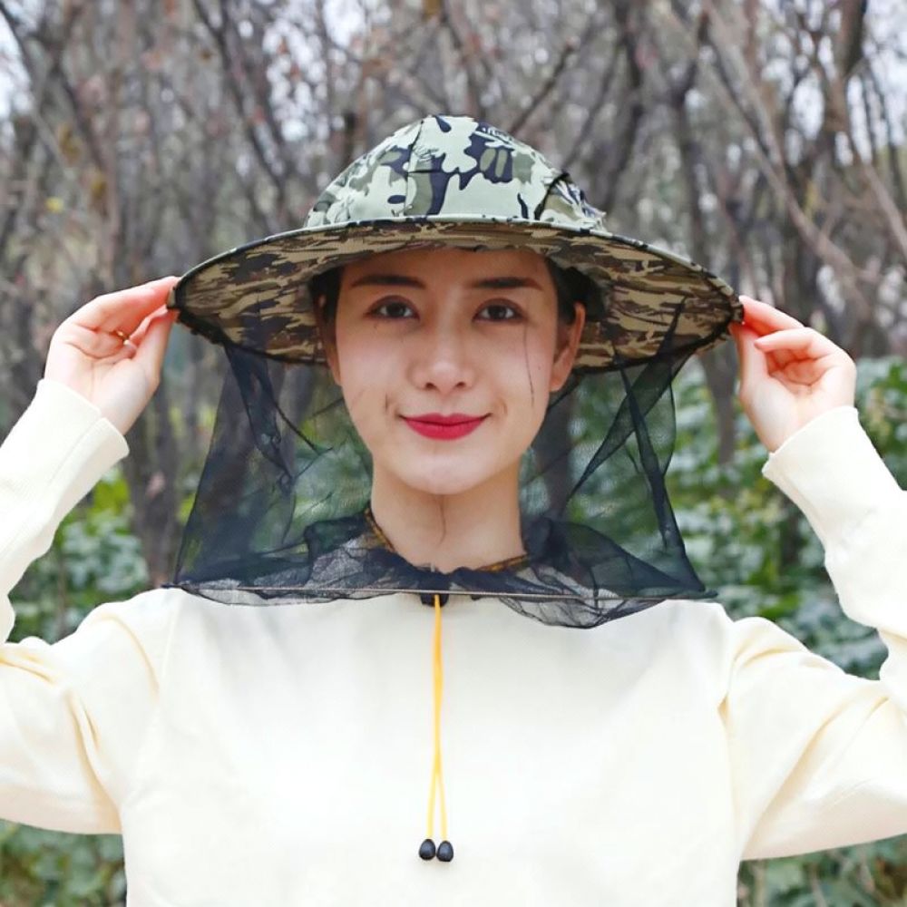 防虫ネット付き帽子、養蜂用ベール、顔を保護するカバー。Wan - Agriculture Farming Hats のレビューと価格