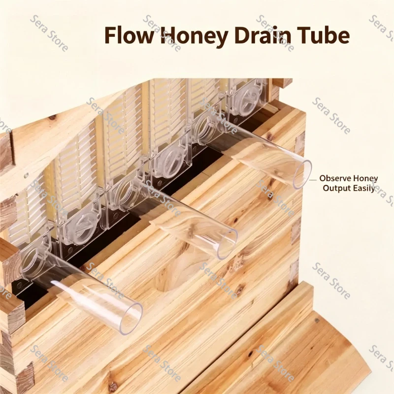 養蜂用具：蜜が自然に流れ出るように設計された、蜜蝋でコーティ - Beehive Frame Wax のレビューと価格