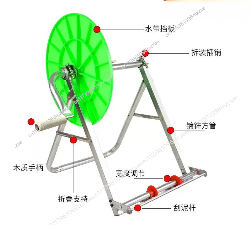 100メートル農業用ウォーターホースリール巻き取り機、農場用 - Farming Pipe For Agriculture のレビューと価格