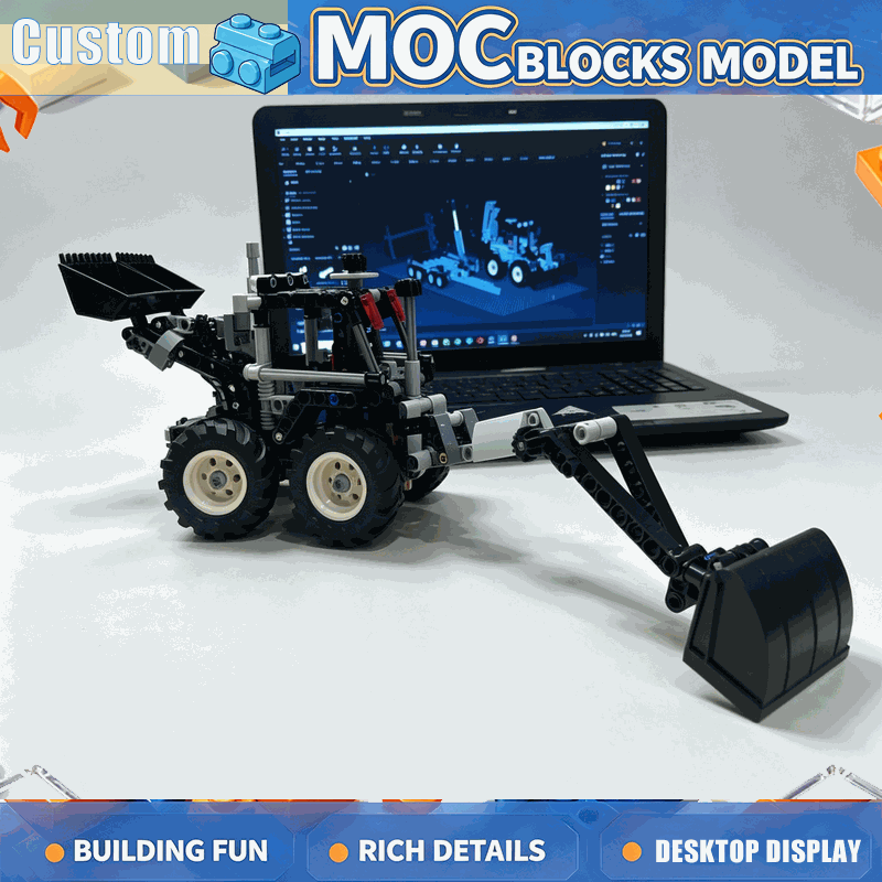 628個のブロックで組み立てる、農場用トラクターとトレーラー - Agriculture Farming Education のレビューと価格